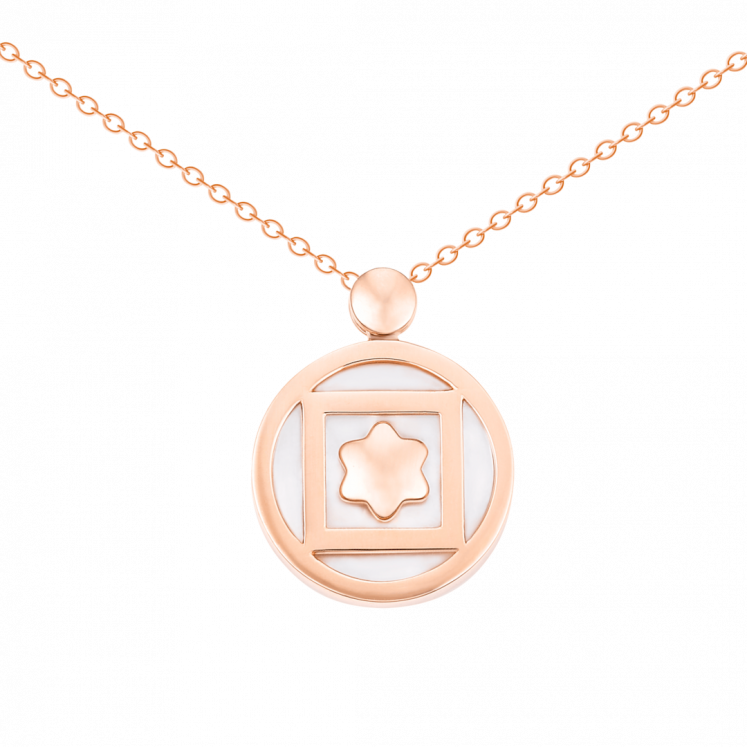 Collier Terre et Ciel Or rose